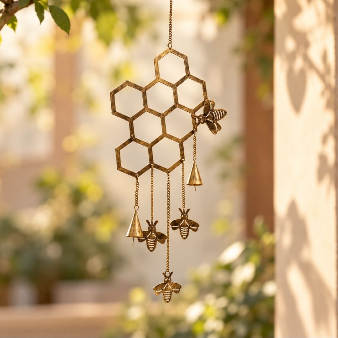 handcrafted wind chimes