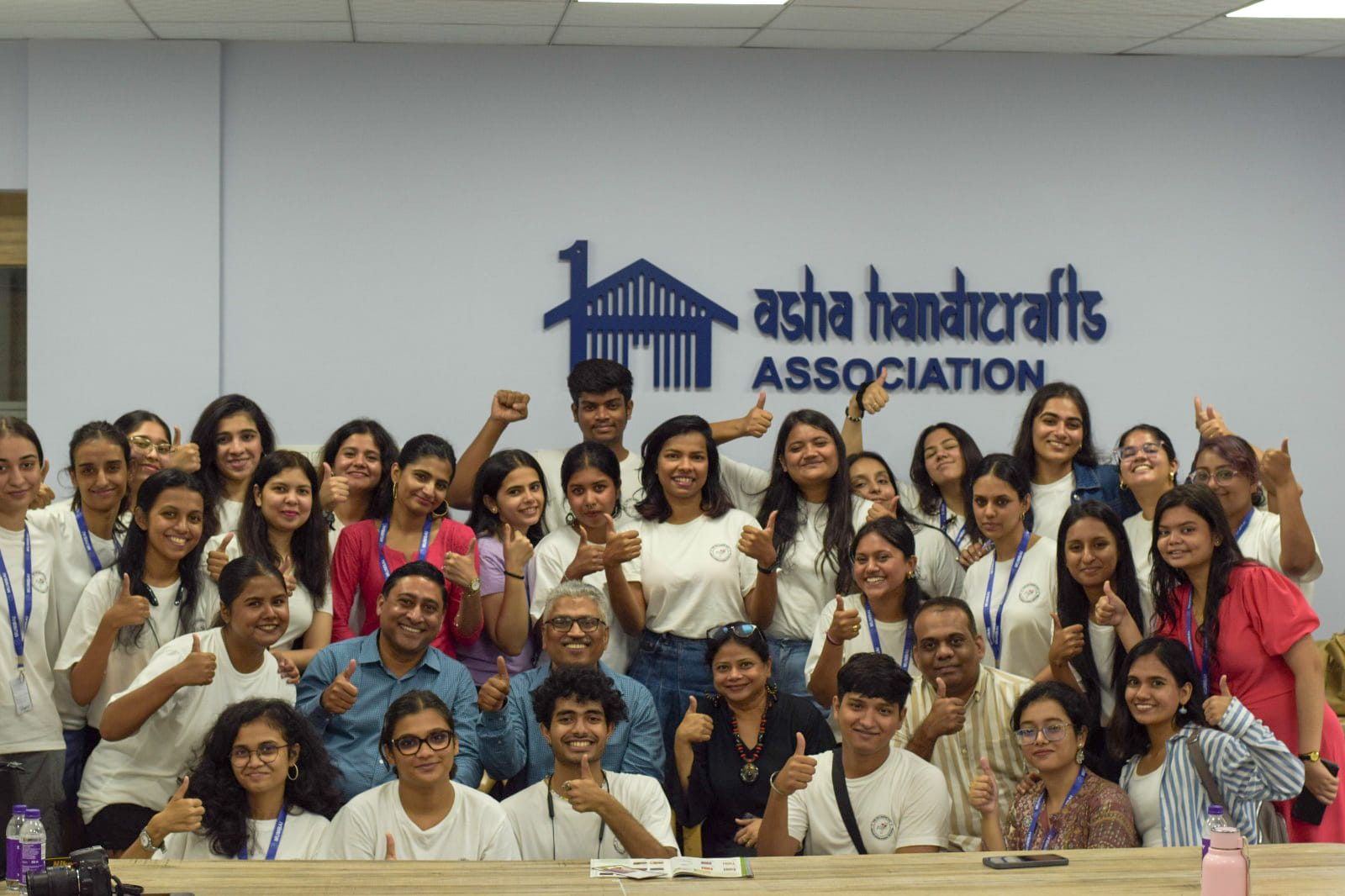 Asha Handicrafts exposure visit done by NIFT